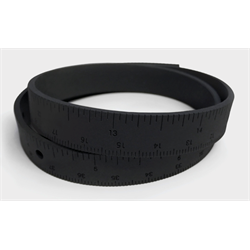 RUBBER WRIST RULER - Armbnd/Mlbnd - Silikon